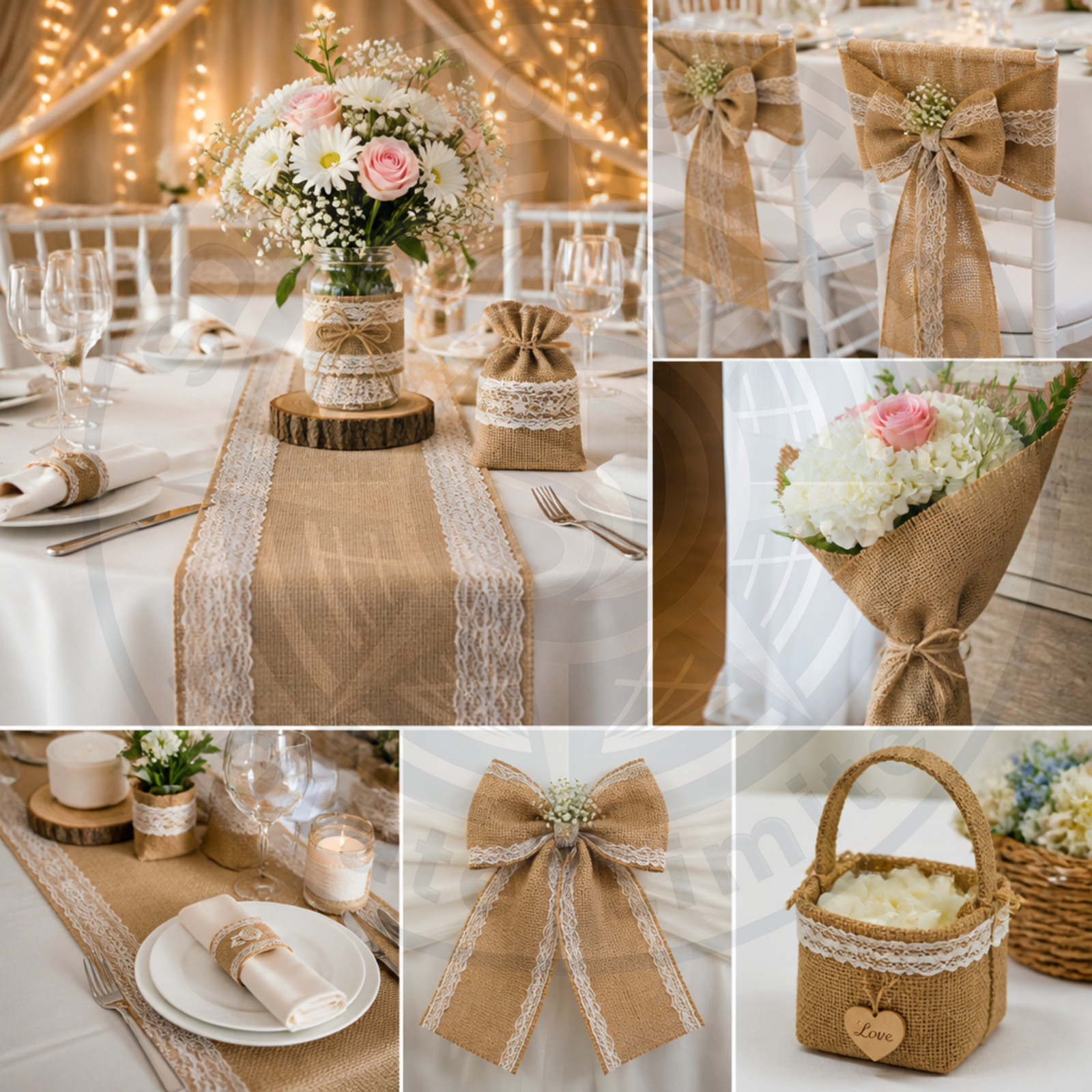 Burlap Event & Wedding Décor