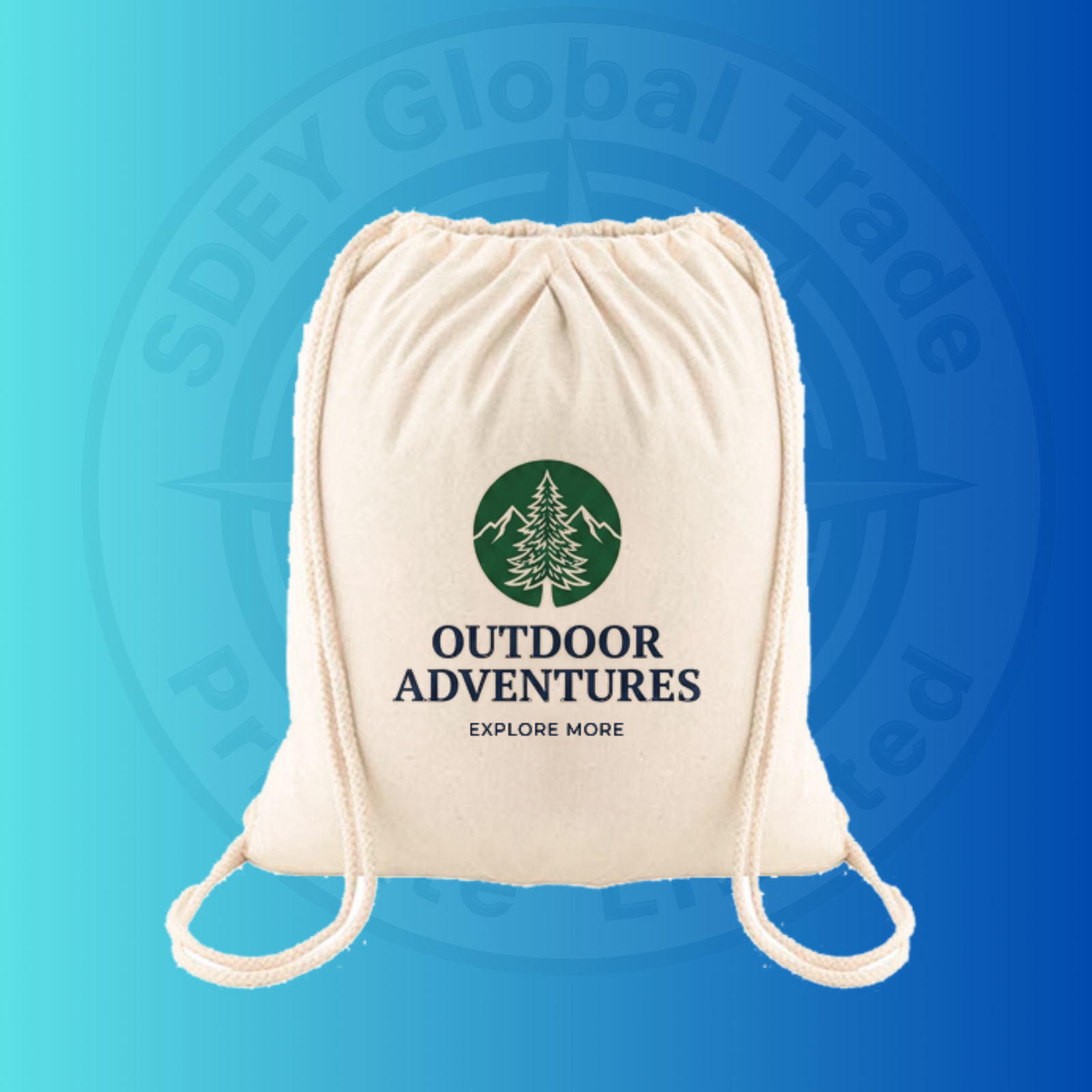 Cotton Drawstring Bag