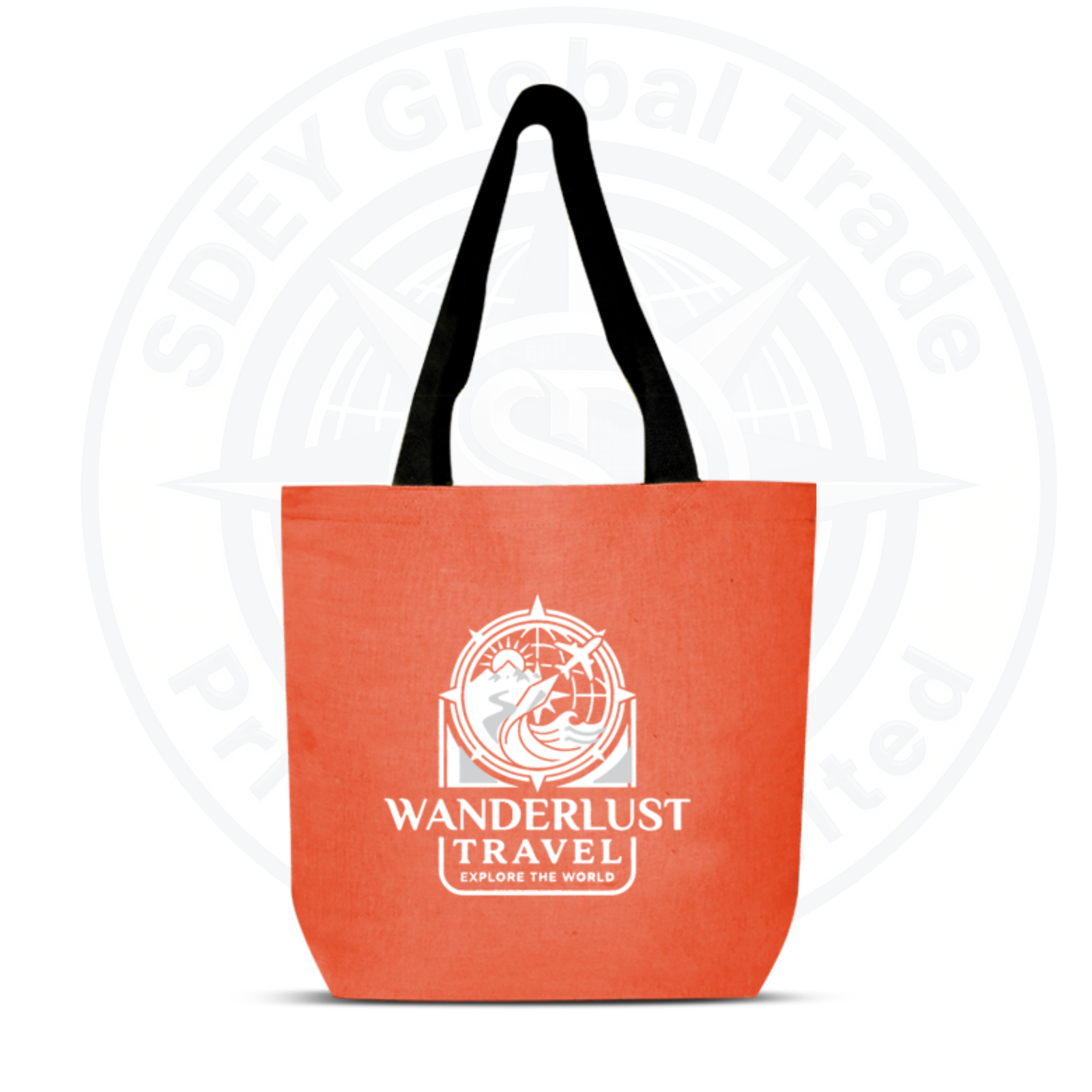 Dyed Juco Shopping Bag
