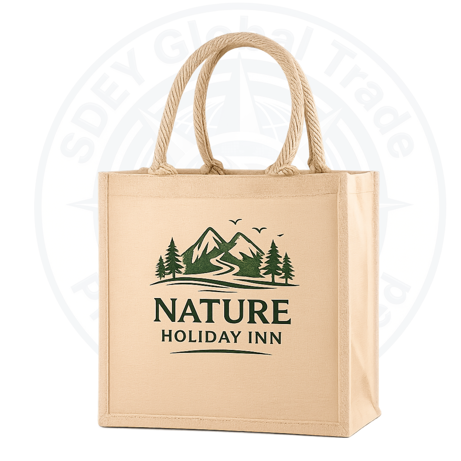 Square Juco Shopping Bag