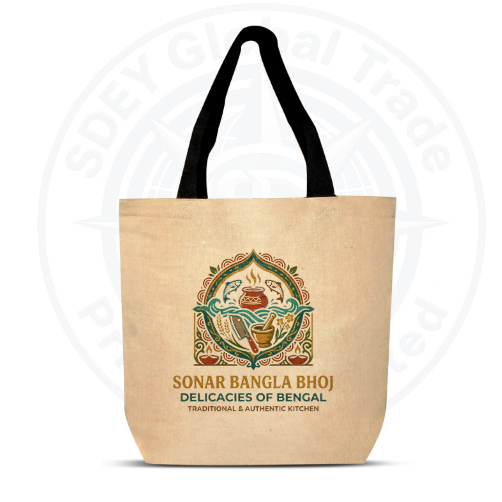 Unlaminated Juco Tote