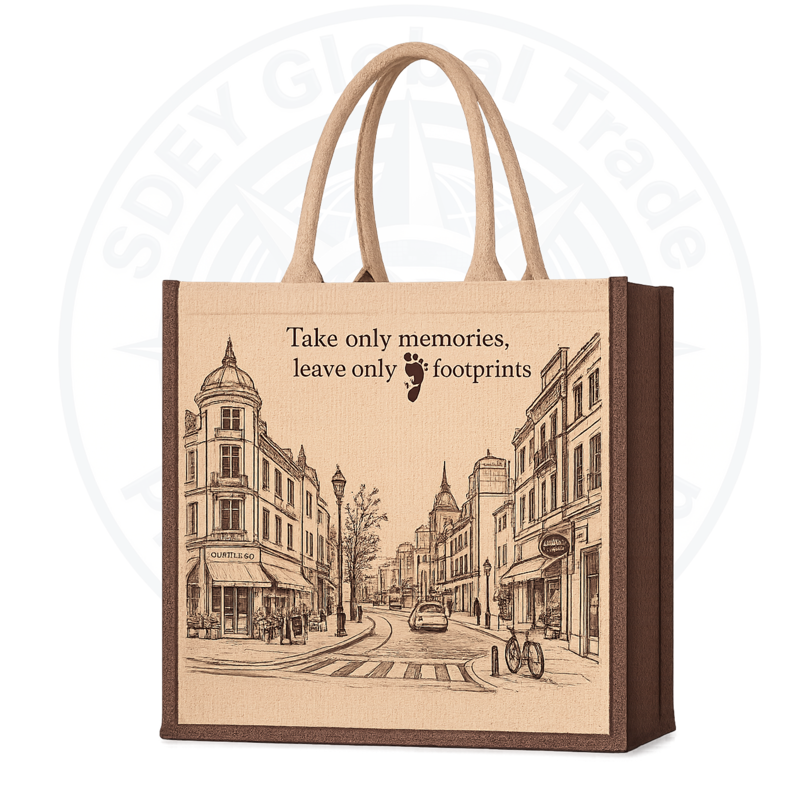 Wide / Landscape Jute Bag